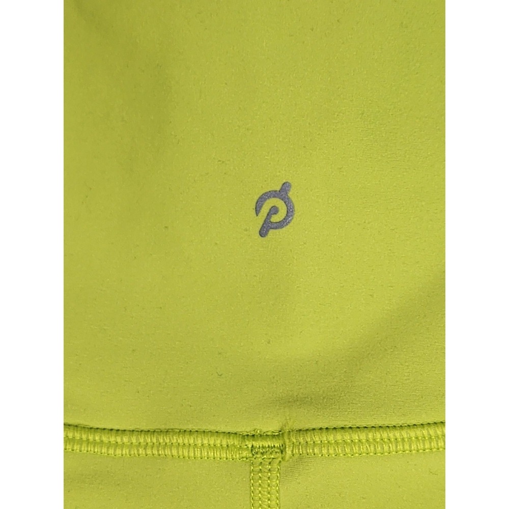 Peloton NWT Womens M Cadent High Rise Pocket Legging Neon Green Workout Pants - Picture 5 of 8